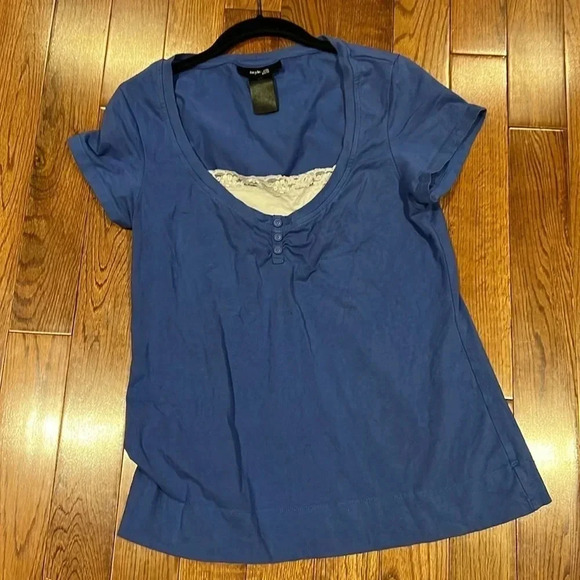 Style & co casual T-shirt top Sz Petite Large - Picture 7 of 8